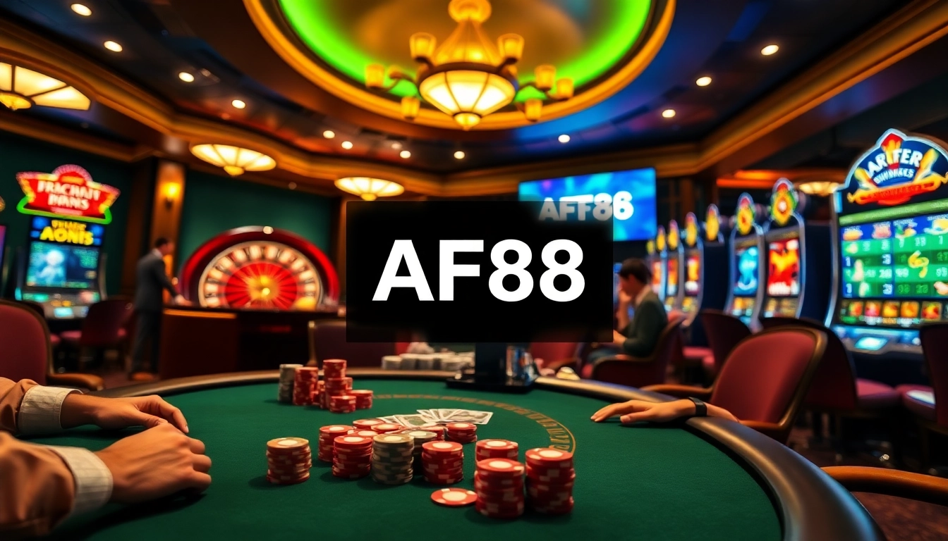 Experience winning excitement at AF88 with immersive casino action and vibrant gambling atmosphere.