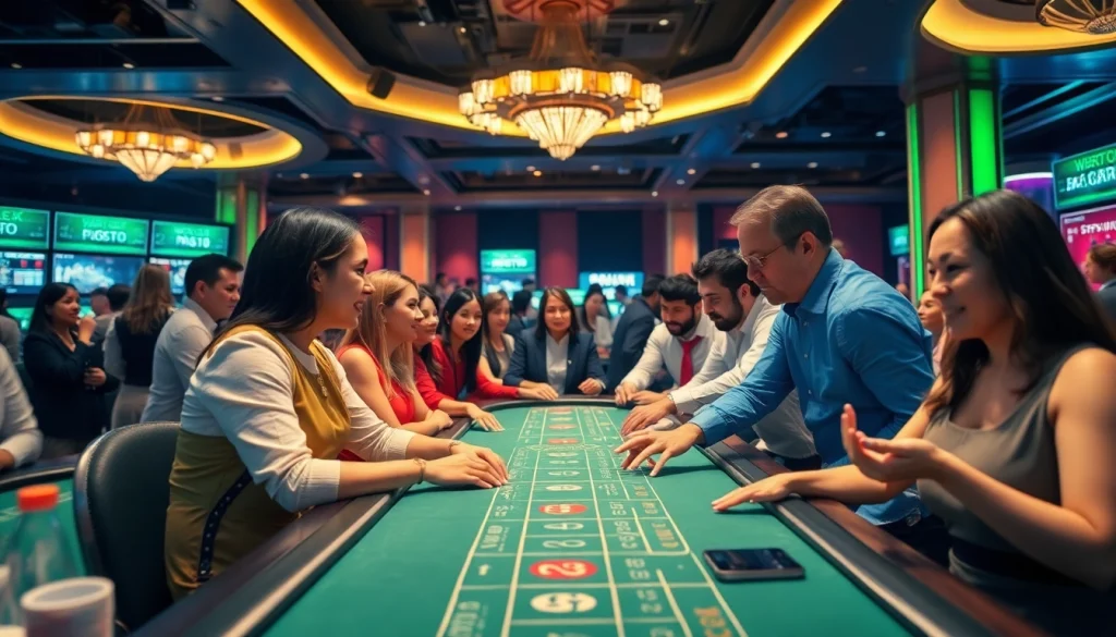 고품질 라이브 바카라 테이블과 인터랙티브 디지털 인터페이스가 있는 카지노사이트에서의 흥미로운 게임 플레이.