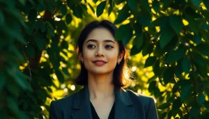 Captivating moment of personal growth showcased through Life in a Break Down, featuring a young adult in a serene garden.