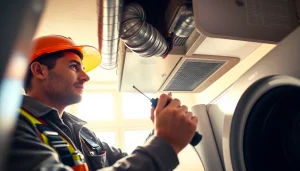 Expert technician performing Dryer Vent Repair, ensuring safety and efficiency.