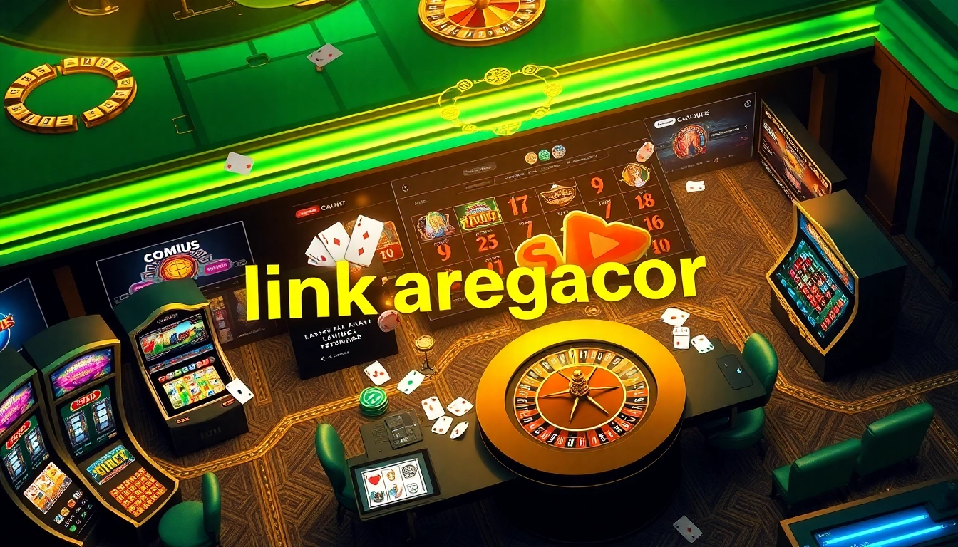 Engage with thrilling gaming experiences at link aresgacor featuring vibrant online casino elements.